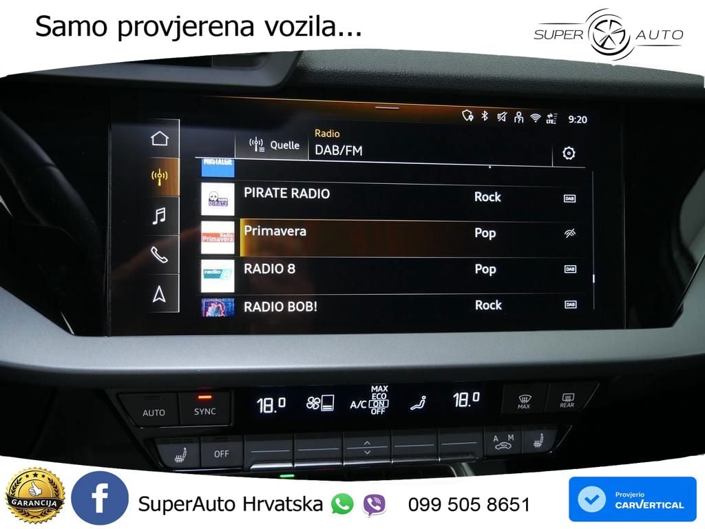 Audi A3 allstreet 40 TFSIe (204 KS) S tronic LED+GR SJED+ACC