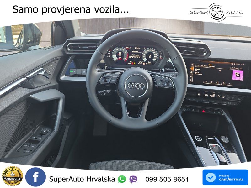 Audi A3 35 TFSI (150 KS) S tronic LED+GR SJED+ACC