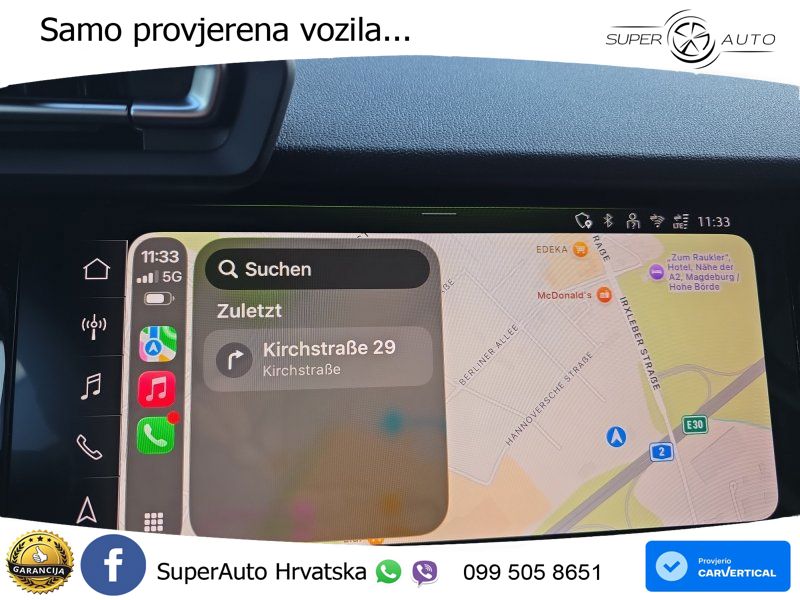 Audi A3 35 TFSI (150 KS) S tronic LED+GR SJED+ACC