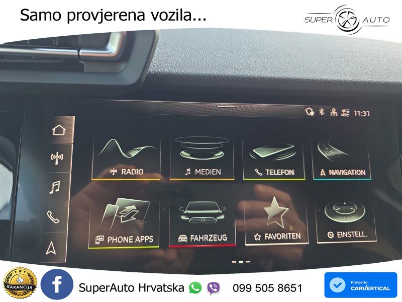 Audi A3 35 TFSI (150 KS) S tronic LED+GR SJED+ACC