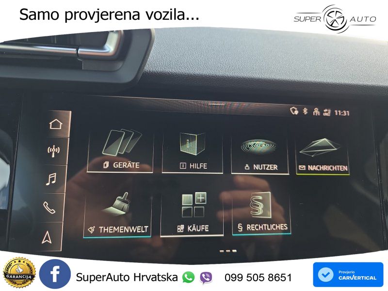 Audi A3 35 TFSI (150 KS) S tronic LED+GR SJED+ACC