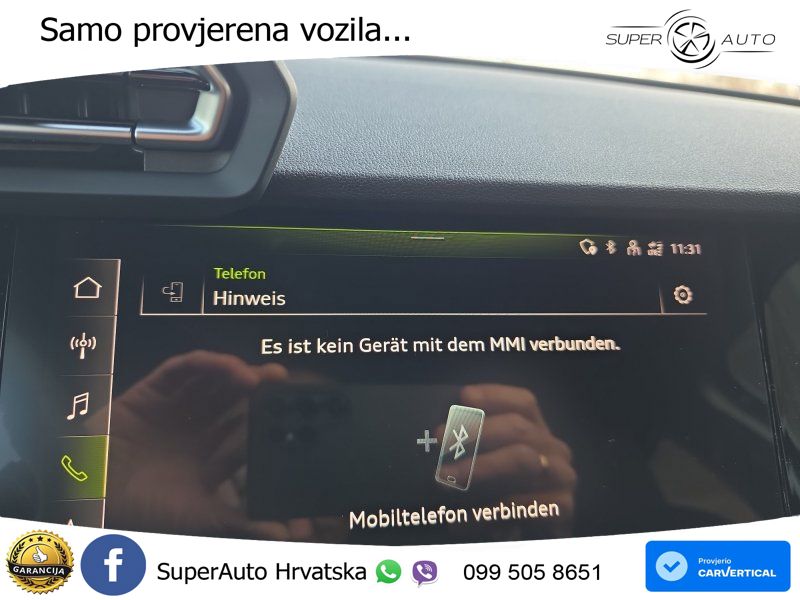 Audi A3 35 TFSI (150 KS) S tronic LED+GR SJED+ACC