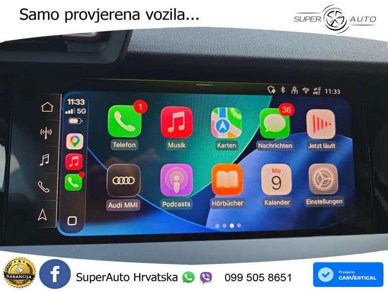 Audi A3 35 TFSI (150 KS) S tronic LED+GR SJED+ACC