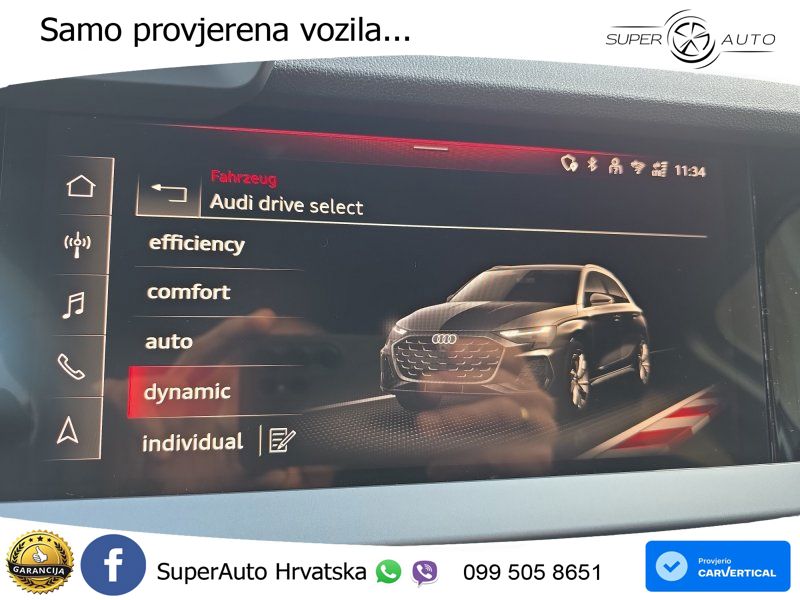 Audi A3 35 TFSI (150 KS) S tronic LED+GR SJED+ACC