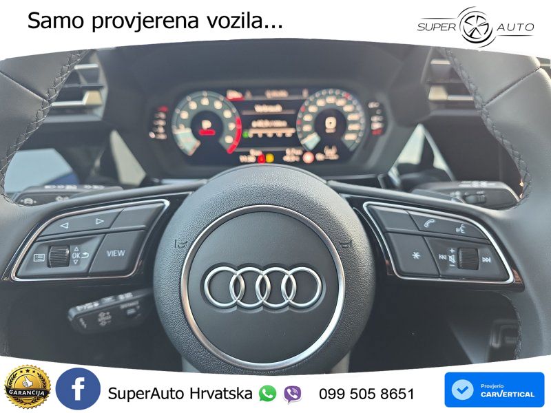 Audi A3 35 TFSI (150 KS) S tronic LED+GR SJED+ACC