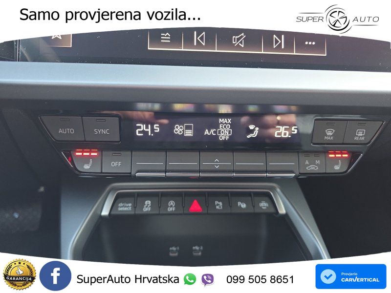 Audi A3 35 TFSI (150 KS) S tronic LED+GR SJED+ACC