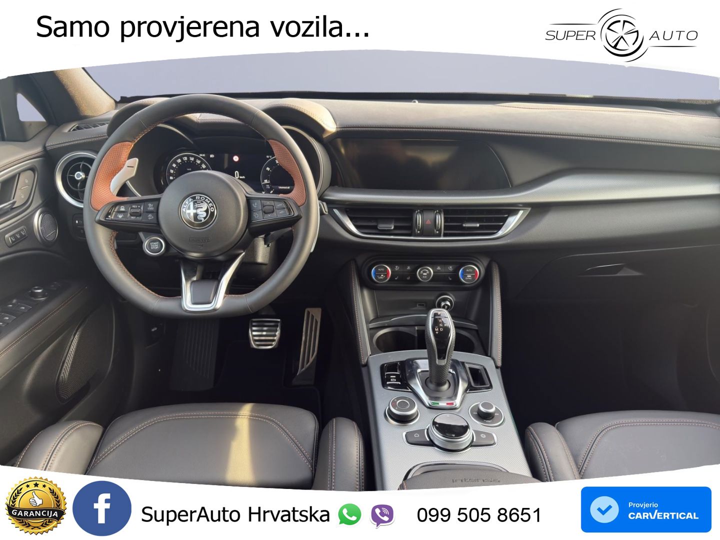 Alfa Romeo Stelvio 2.0 Turbo (280 KS) Q4 Automatic LED+GR SJED+ACC