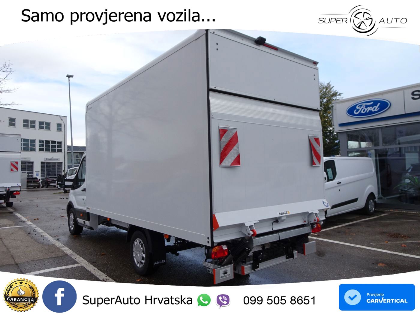 Ford Transit Koffer EK 350 L4 KOFFER*KLIMAAUT*CAM 131 KS