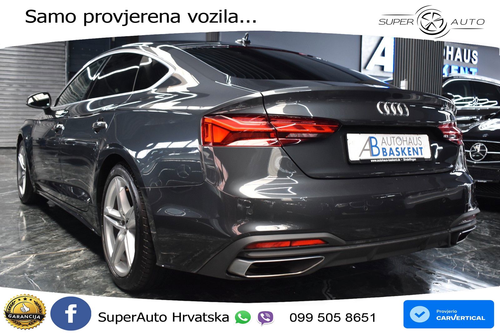 Audi A5 Sportback  40 TFSI (204 KS) S tronic