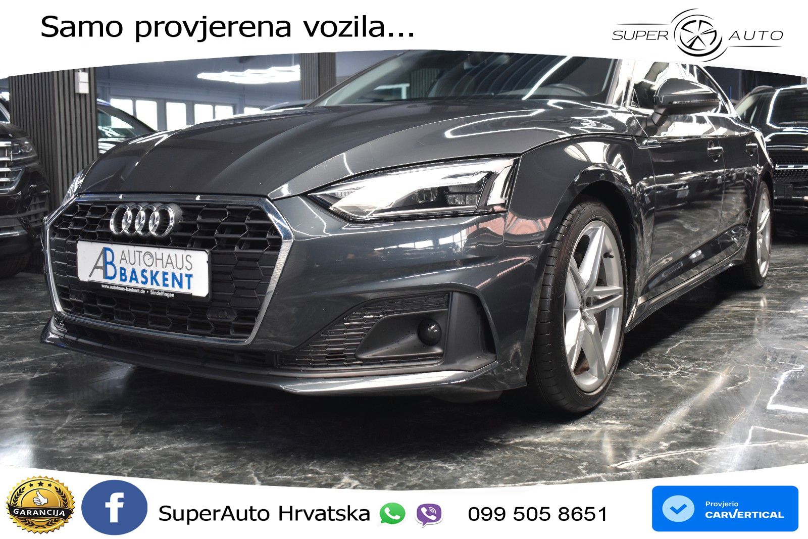 Audi A5 Sportback  40 TFSI (204 KS) S tronic