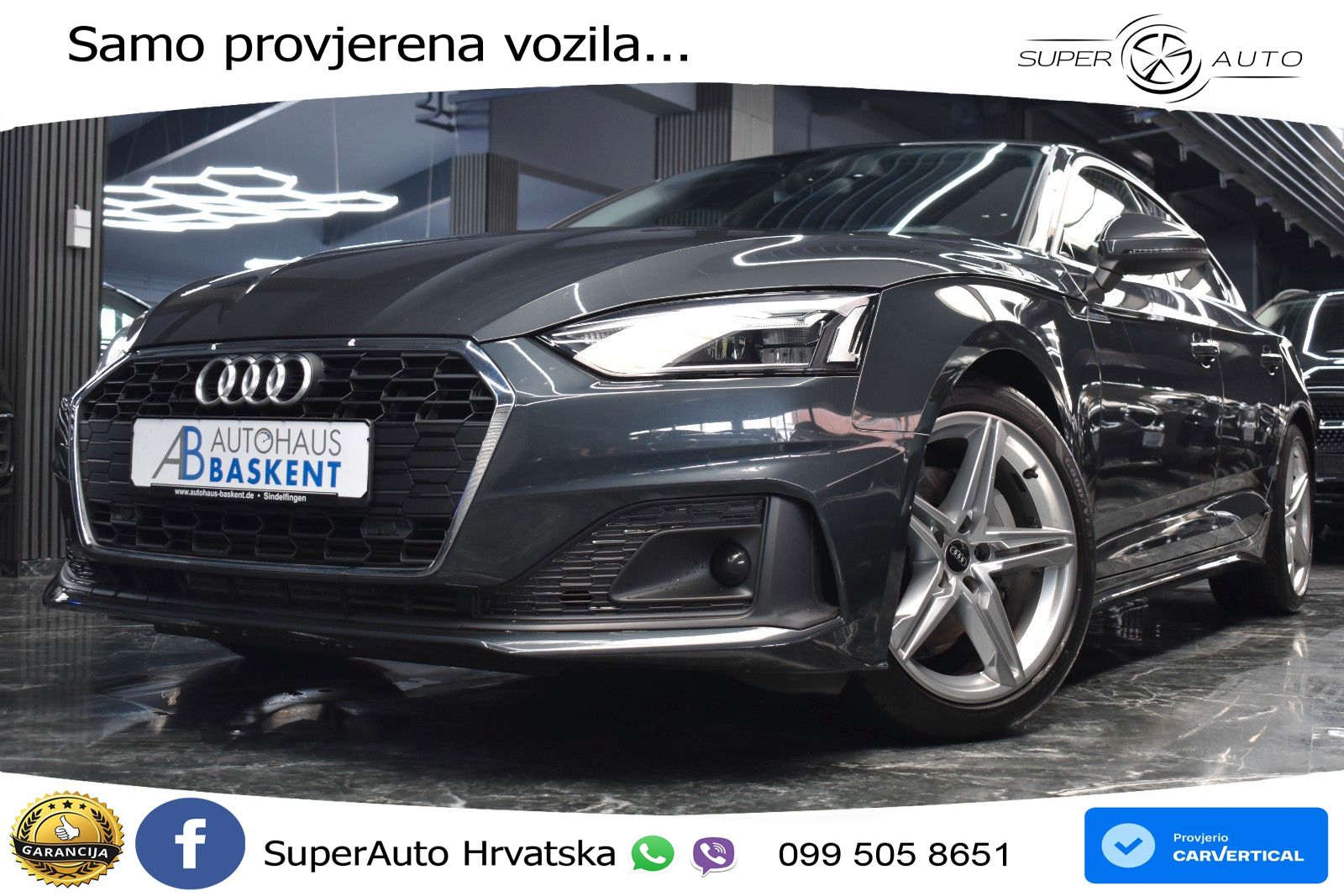 Audi A5 Sportback  40 TFSI (204 KS) S tronic