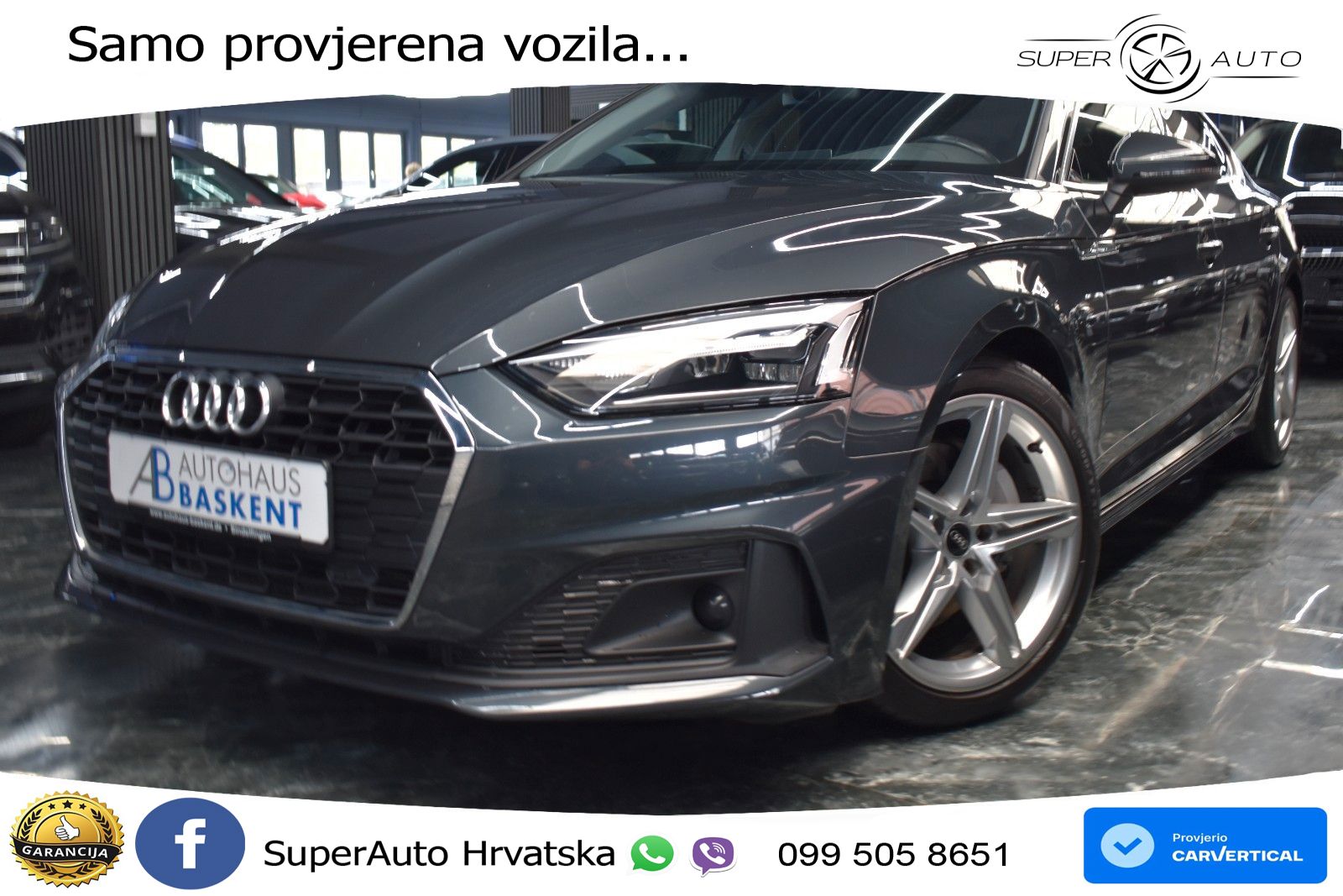 Audi A5 Sportback  40 TFSI (204 KS) S tronic