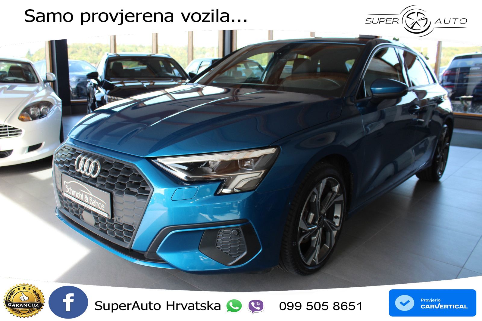 Audi A3 35 TFSI (150 KS) S line LED+GR SJED+ACC
