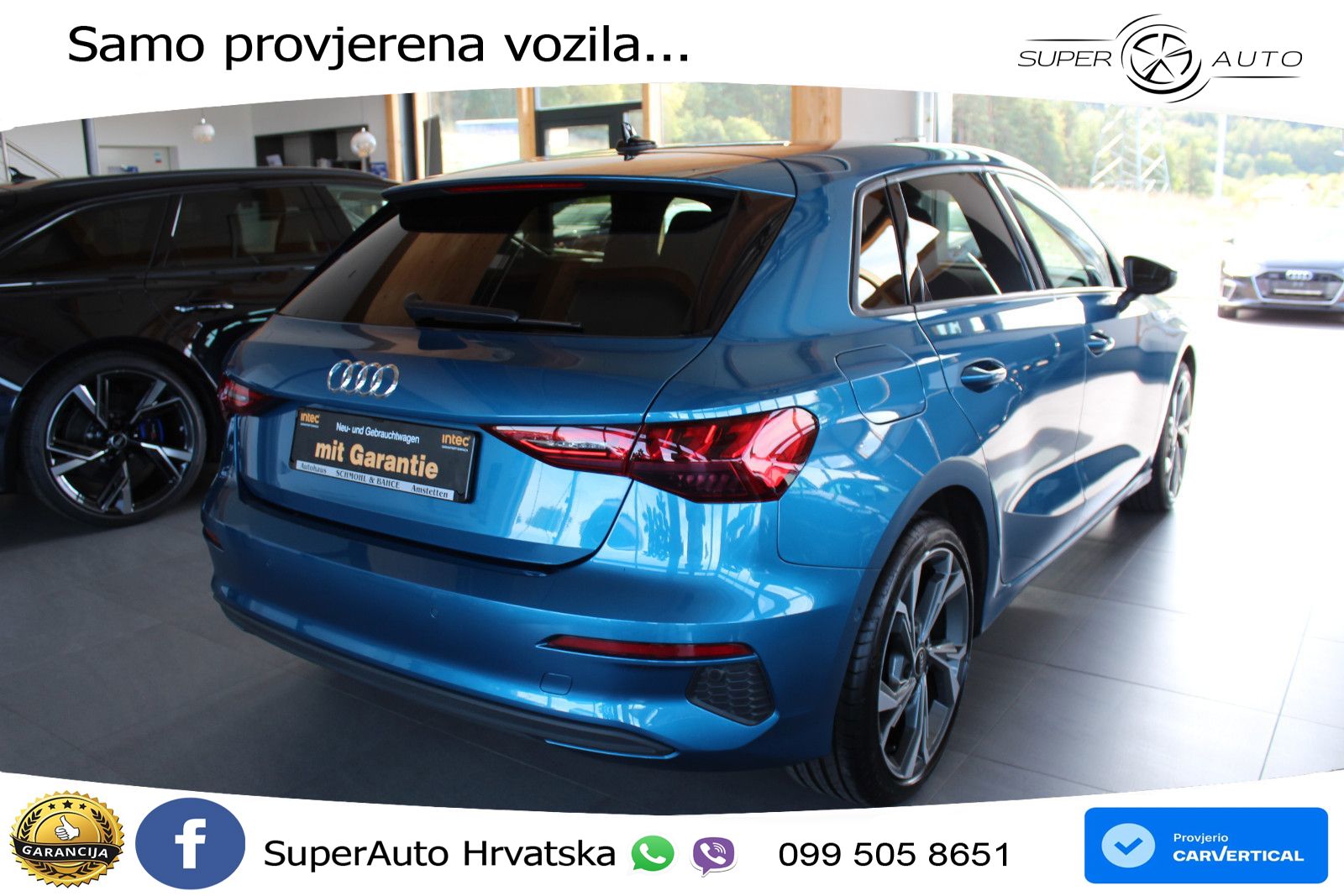 Audi A3 35 TFSI (150 KS) S line LED+GR SJED+ACC