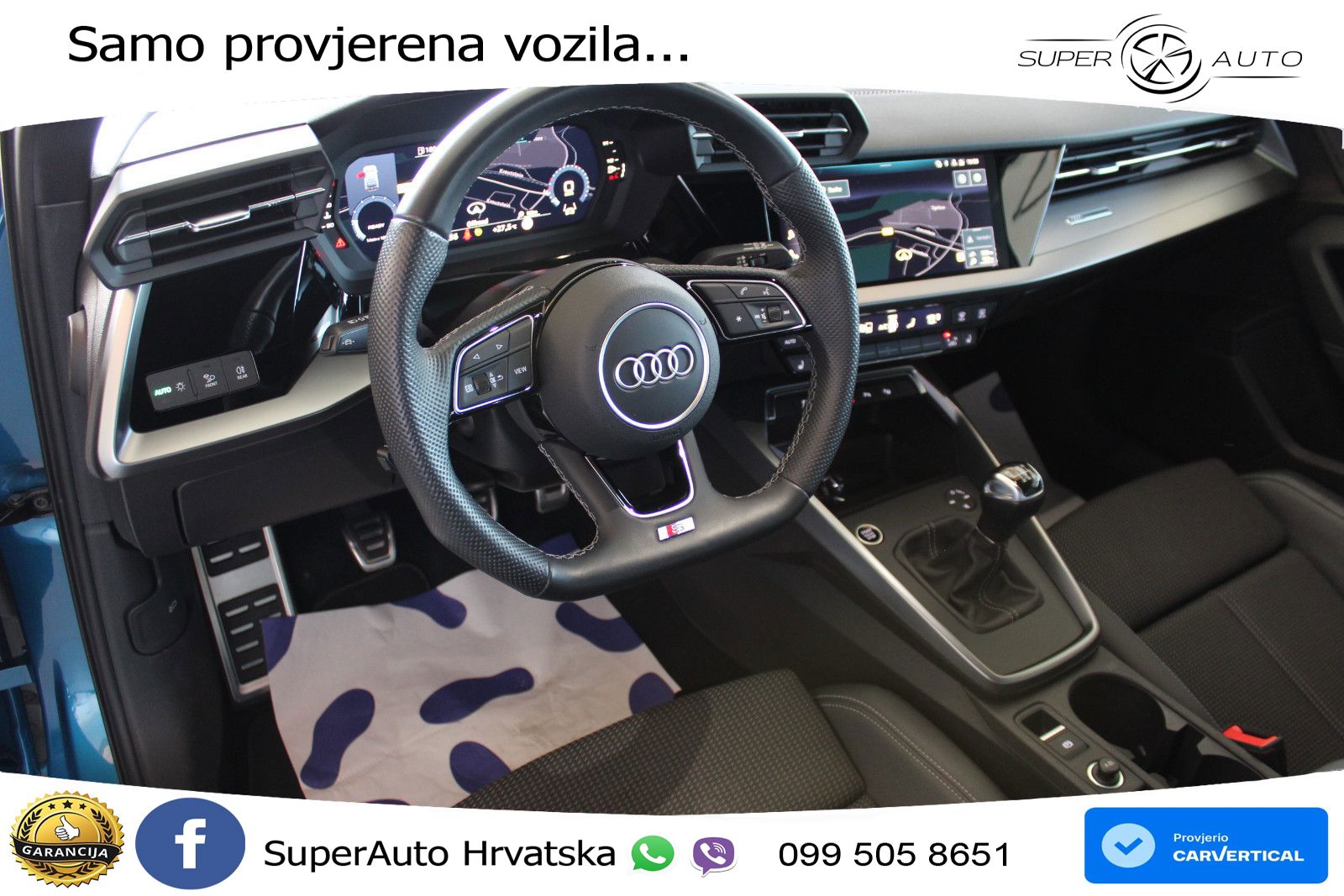 Audi A3 35 TFSI (150 KS) S line LED+GR SJED+ACC