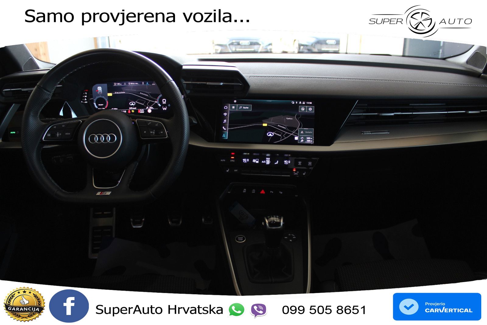 Audi A3 35 TFSI (150 KS) S line LED+GR SJED+ACC