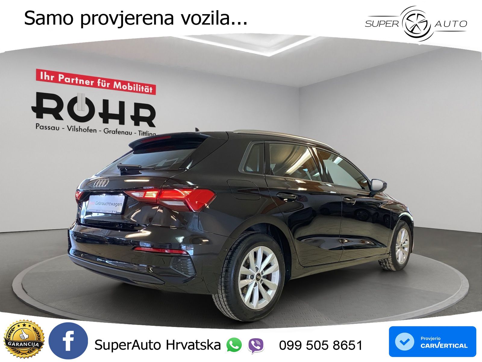Audi A3 35 TDI (150 KS) LED+GR SJED+ACC