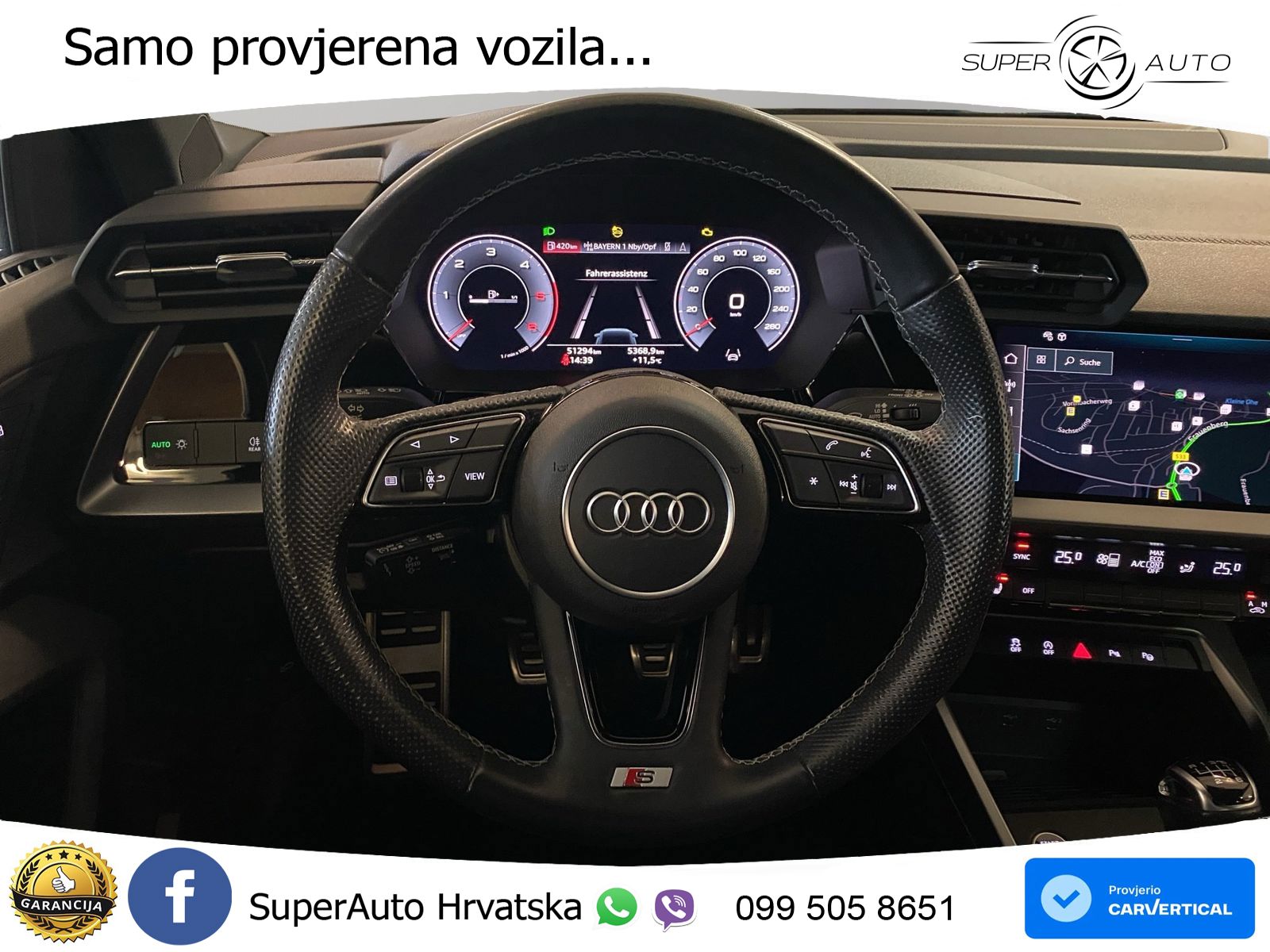 Audi A3 35 TDI (150 KS) LED+GR SJED+ACC