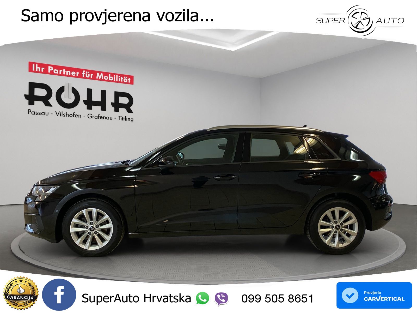 Audi A3 35 TDI (150 KS) LED+GR SJED+ACC