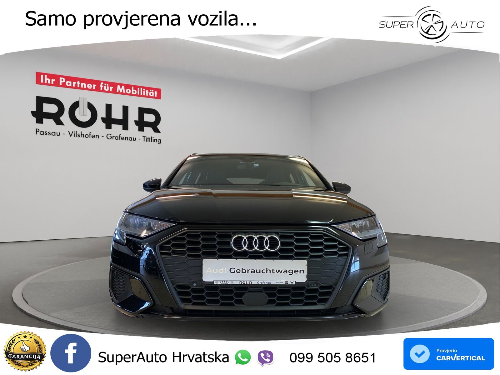 Audi A3 35 TDI (150 KS) LED+GR SJED+ACC