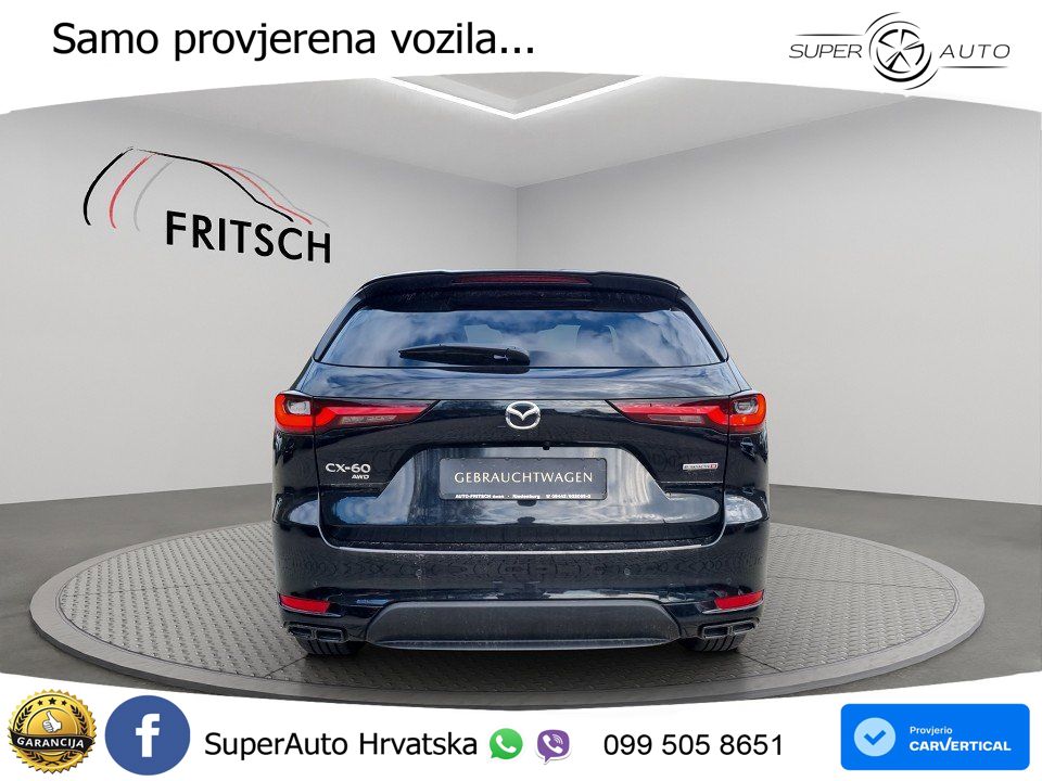 Mazda CX-60 3.3 e-Skyactiv D (254 KS) AWD Automatic MATRIX+GR SJED+KAM