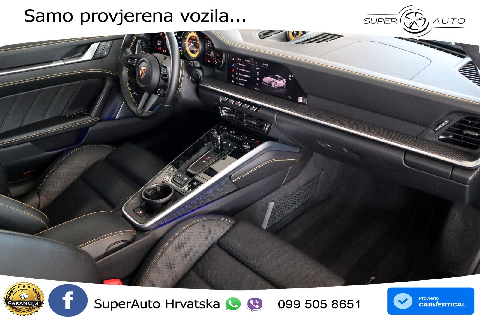 Porsche 911 Turbo S 3.8 (650 KS) PDK ACC+GR SJED+360+PANO