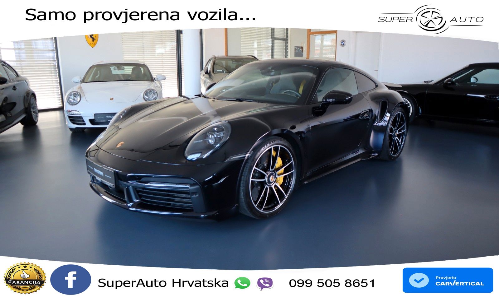 Porsche 911 Turbo S 3.8 (650 KS) PDK ACC+GR SJED+360+PANO