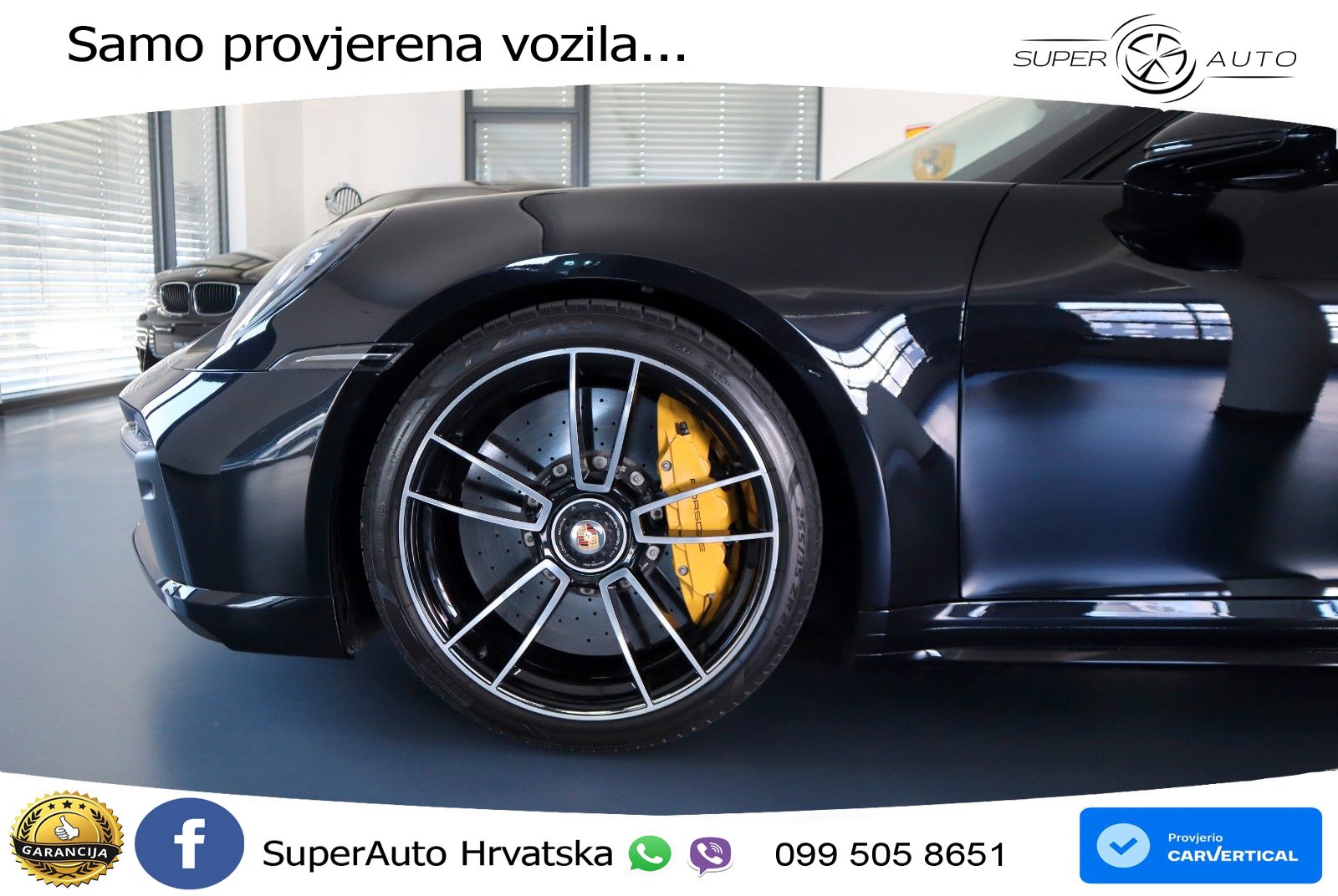 Porsche 911 Turbo S 3.8 (650 KS) PDK ACC+GR SJED+360+PANO