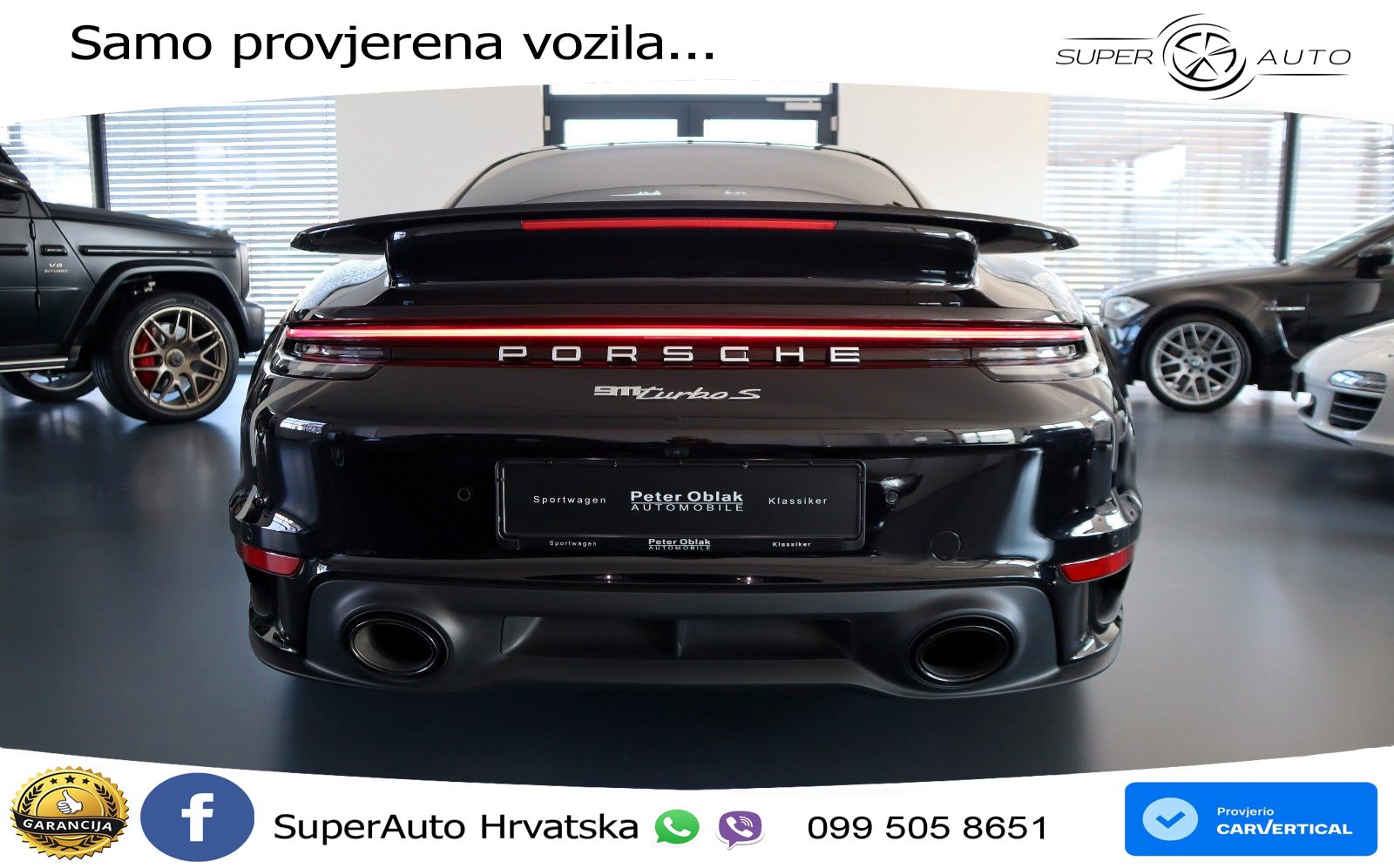 Porsche 911 Turbo S 3.8 (650 KS) PDK ACC+GR SJED+360+PANO