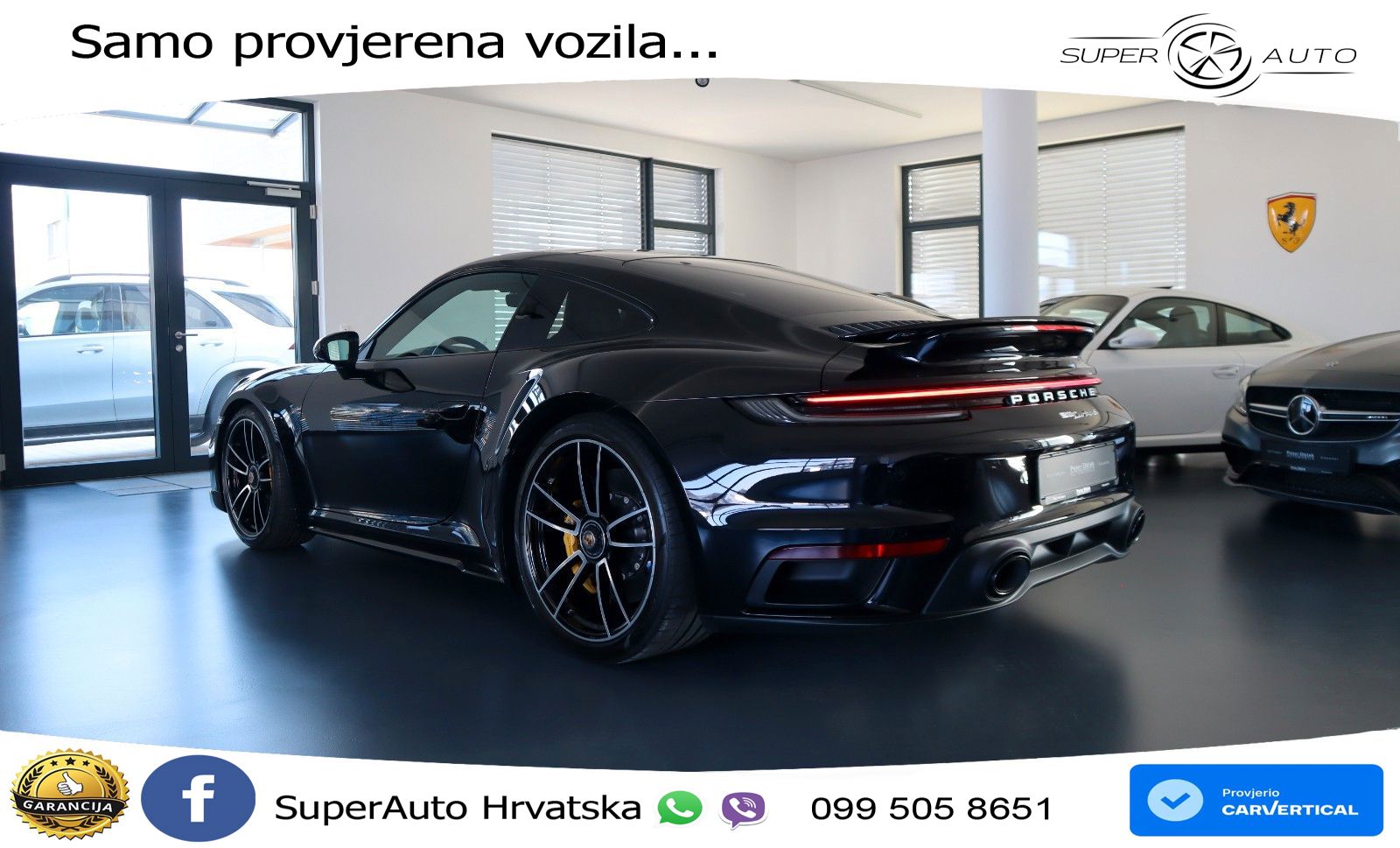 Porsche 911 Turbo S 3.8 (650 KS) PDK ACC+GR SJED+360+PANO