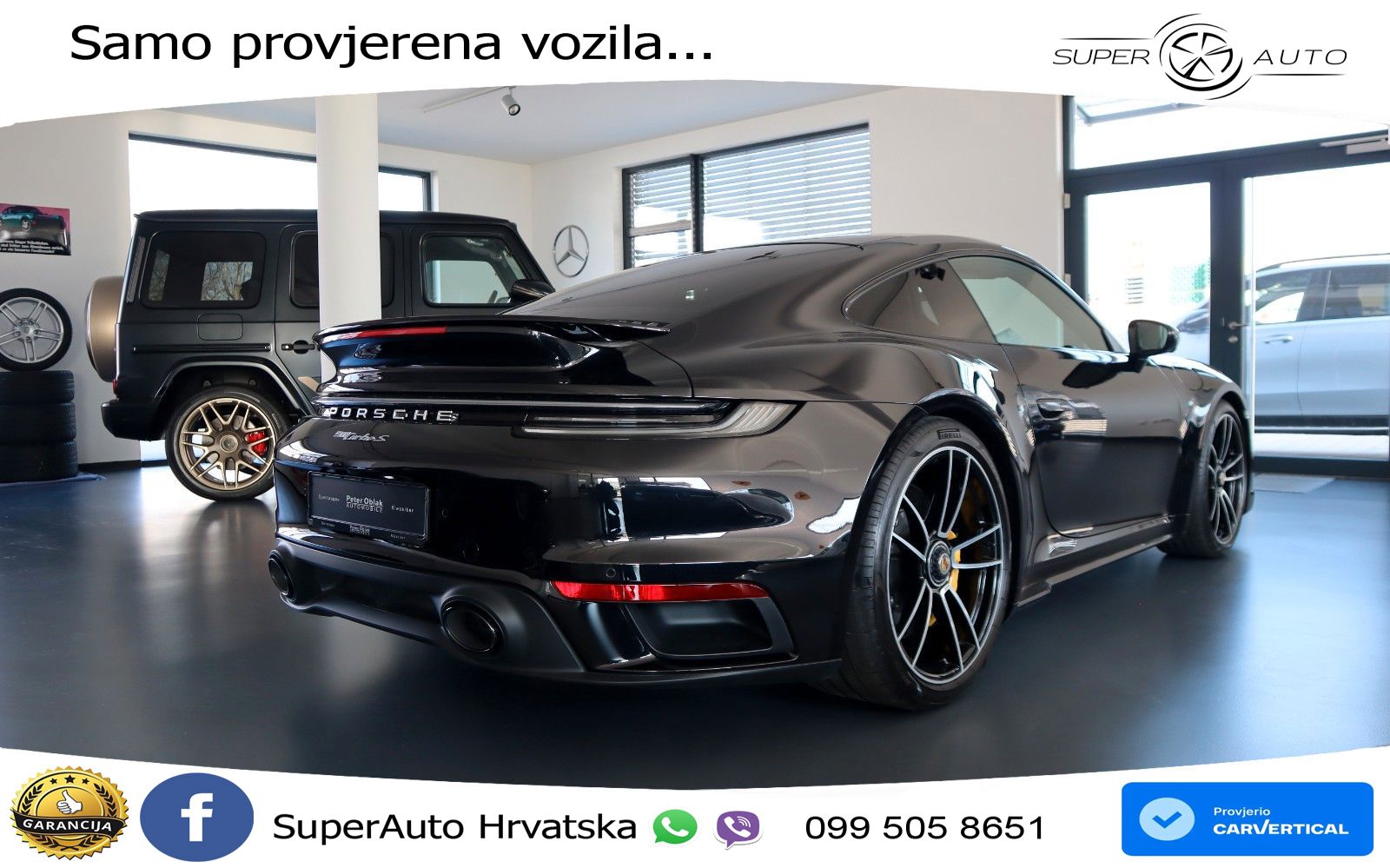 Porsche 911 Turbo S 3.8 (650 KS) PDK ACC+GR SJED+360+PANO