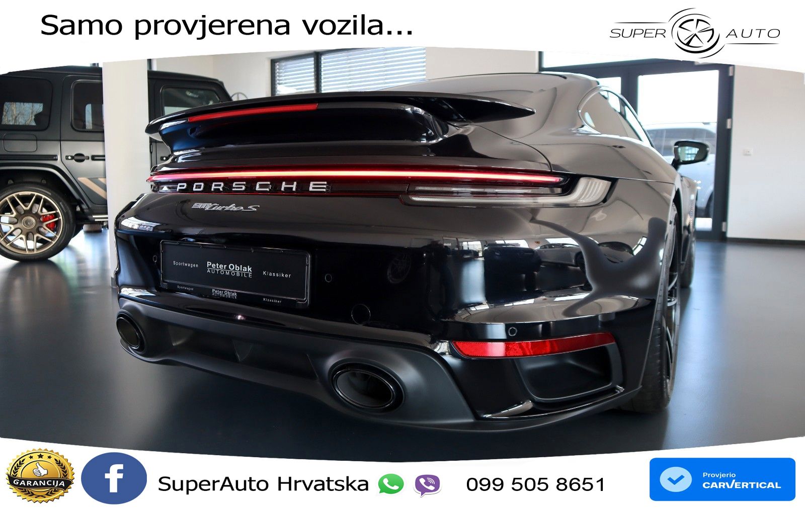 Porsche 911 Turbo S 3.8 (650 KS) PDK ACC+GR SJED+360+PANO