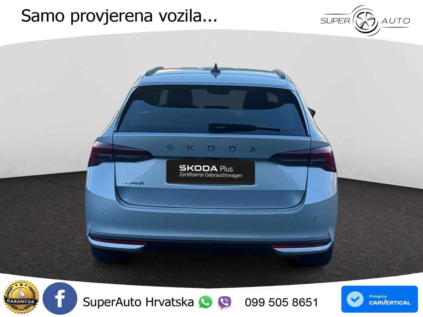 Škoda Octavia Combi 2.0 TDI (150 KS) DSG LED+GR SJED+ACC