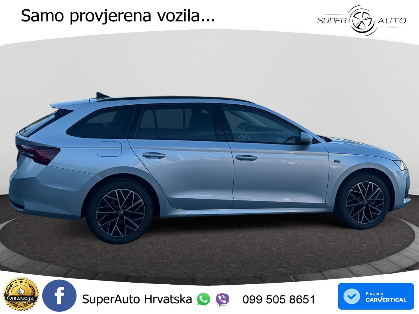 Škoda Octavia Combi 2.0 TDI (150 KS) DSG LED+GR SJED+ACC
