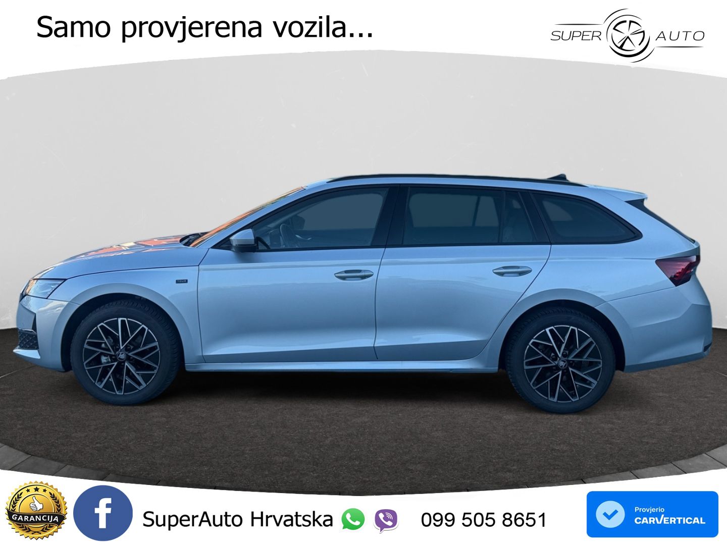Škoda Octavia Combi 2.0 TDI (150 KS) DSG LED+GR SJED+ACC