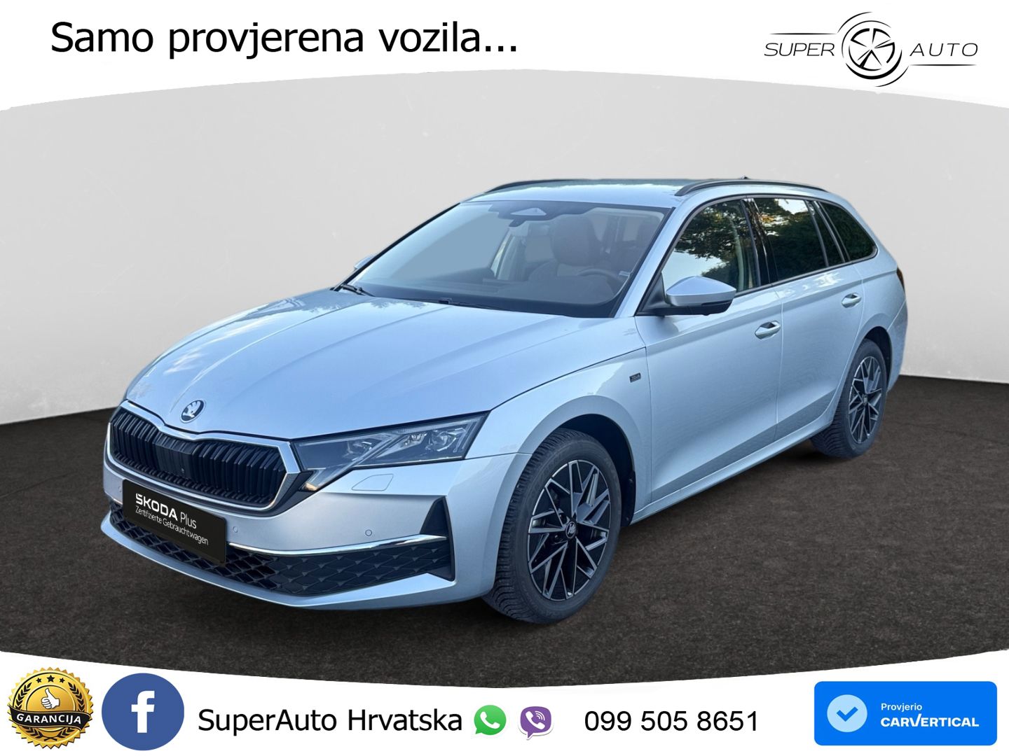Škoda Octavia Combi 2.0 TDI (150 KS) DSG LED+GR SJED+ACC