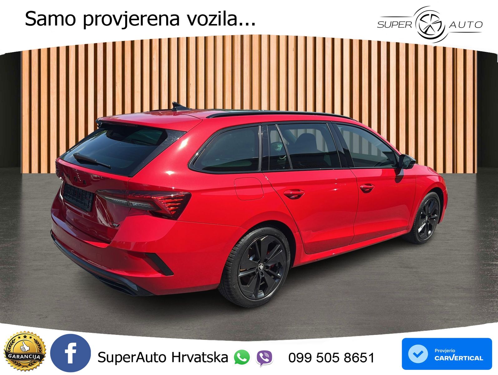 Škoda Octavia Combi RS 2.0 TSI (265 KS) DSG MATRIX+GR SJED+KAM