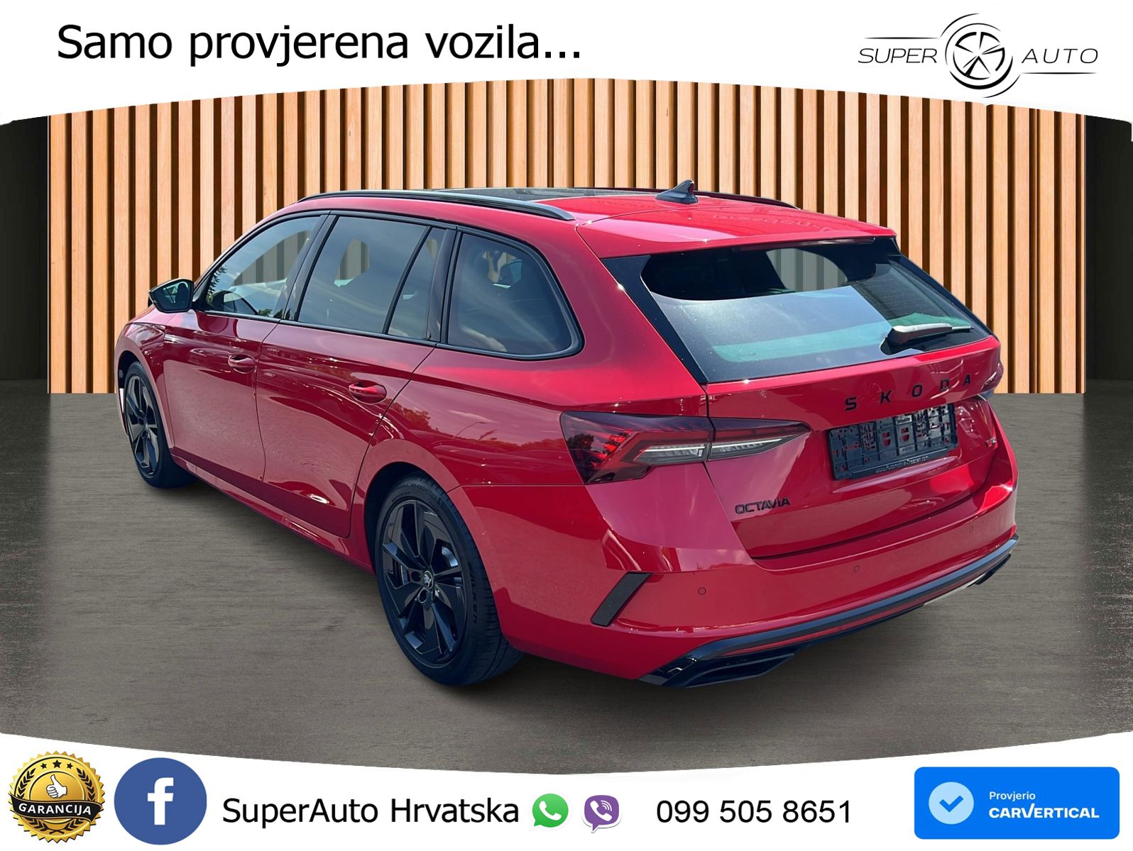 Škoda Octavia Combi RS 2.0 TSI (265 KS) DSG MATRIX+GR SJED+KAM