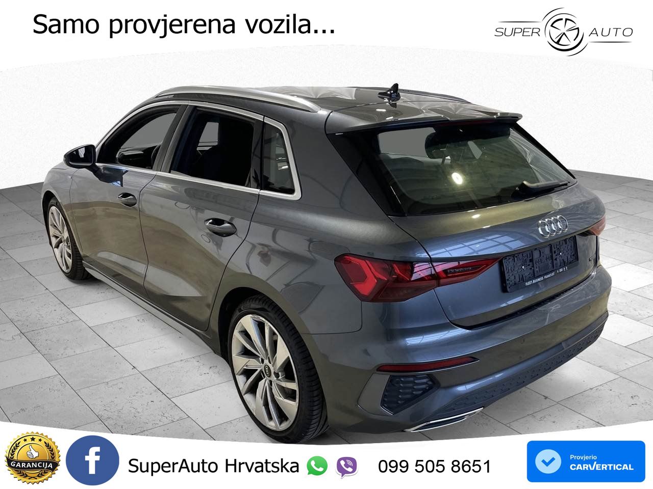 Audi A3 40 TFSI (190 KS) quattro S tronic S line LED+GR SJED+ACC