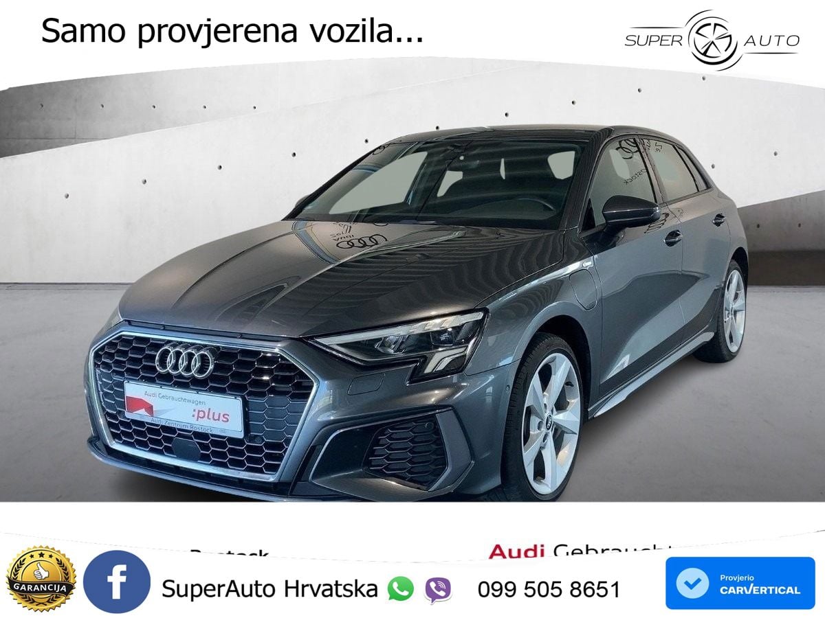 Audi A3 40 TFSIe (204 KS) S tronic S line LED+GR SJED+ACC