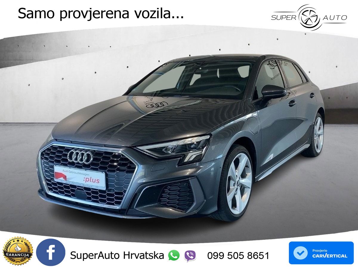 Audi A3 40 TFSIe (204 KS) S tronic S line LED+GR SJED+ACC