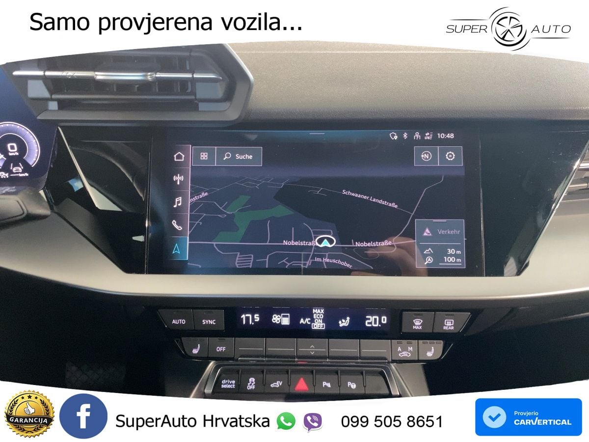 Audi A3 40 TFSIe (204 KS) S tronic S line LED+GR SJED+ACC