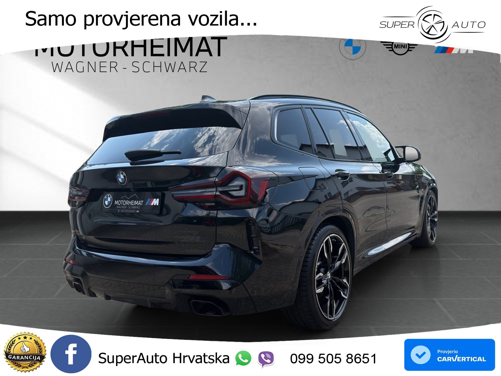 BMW X3 M40i xDrive Steptronic LED+GR SJED+ACC