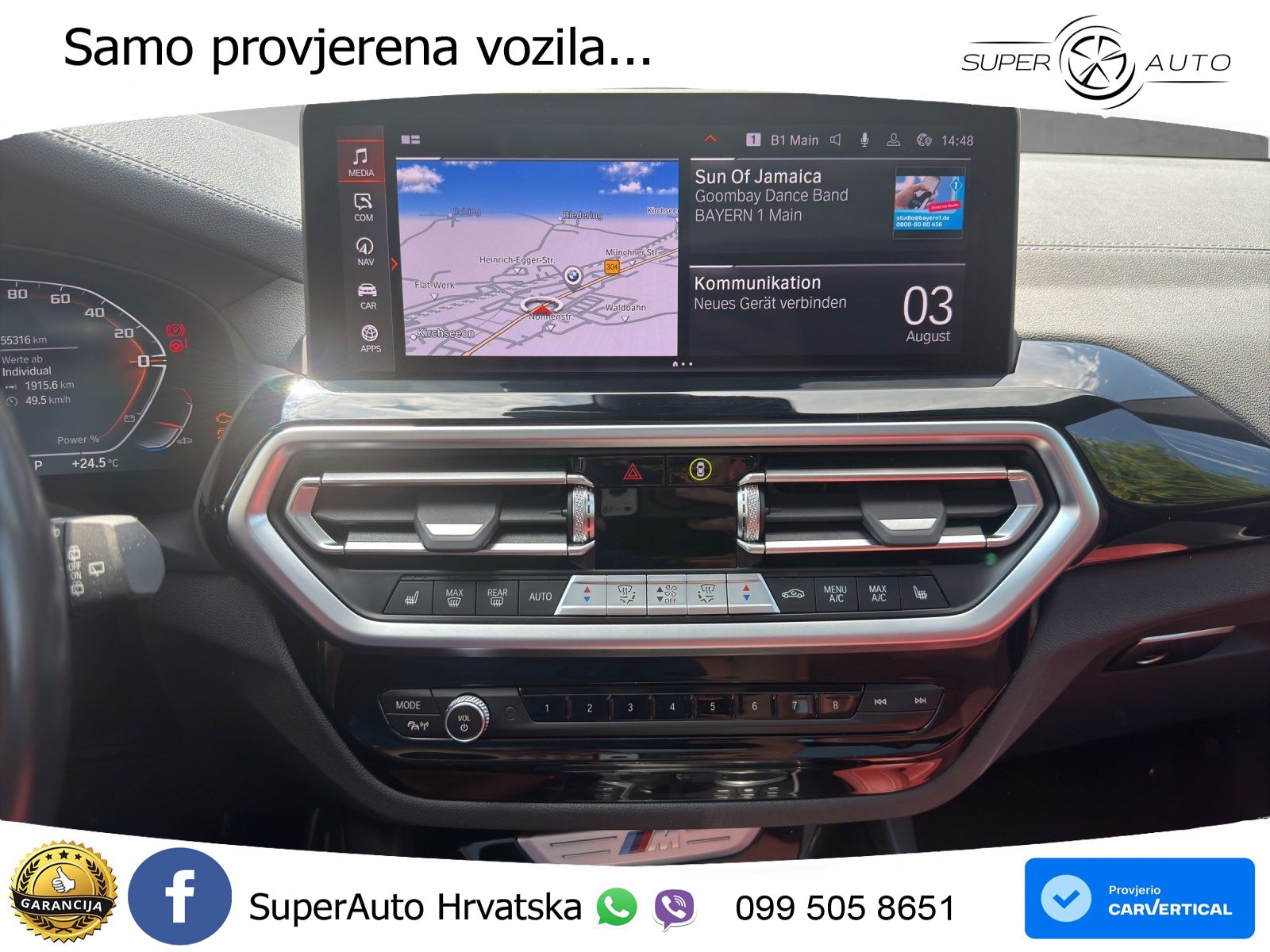 BMW X3 M40i xDrive Steptronic LED+GR SJED+ACC