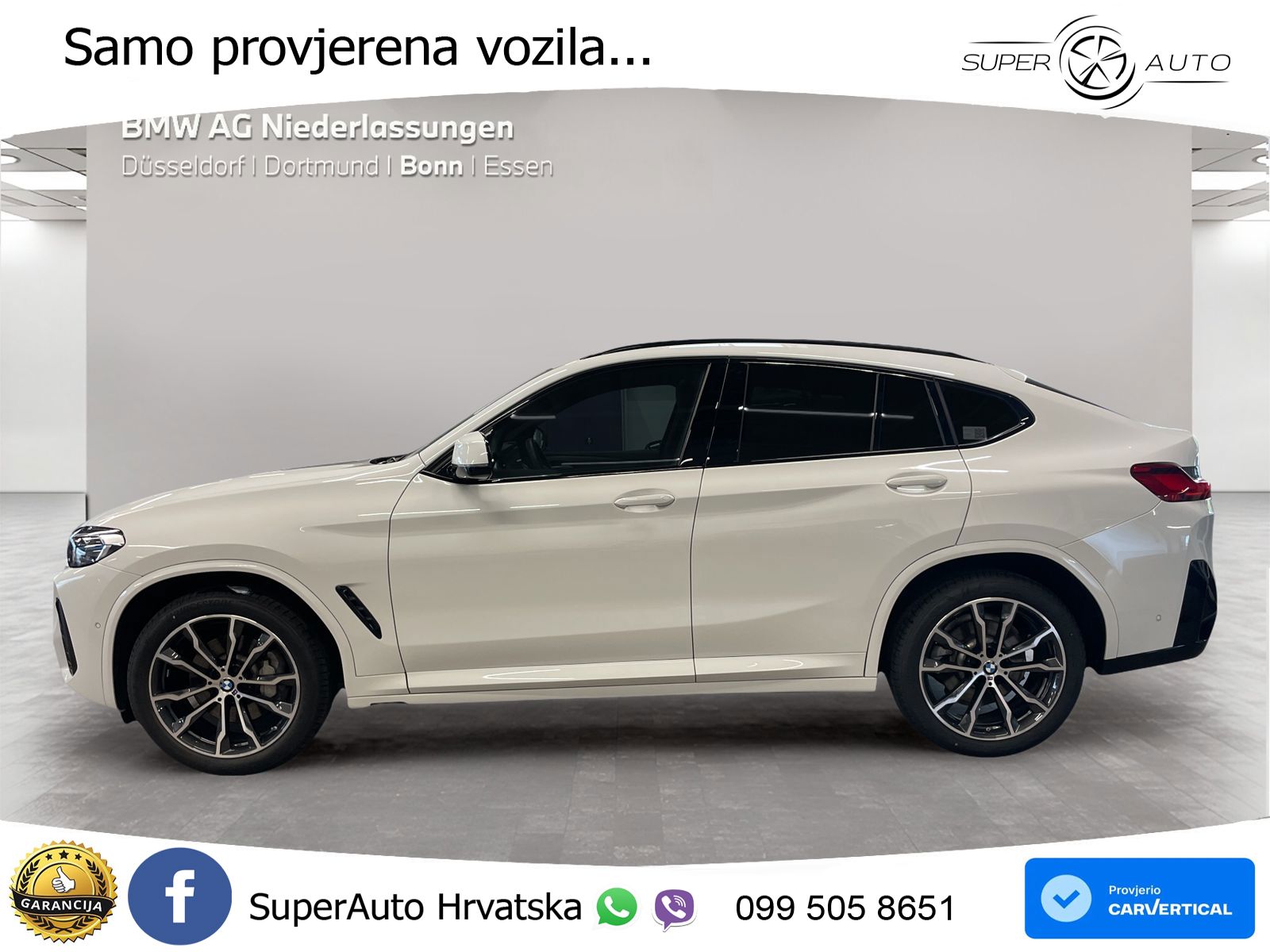BMW X4 30d (286 KS) xDrive Steptronic M Sport LED+GR SJED+ACC