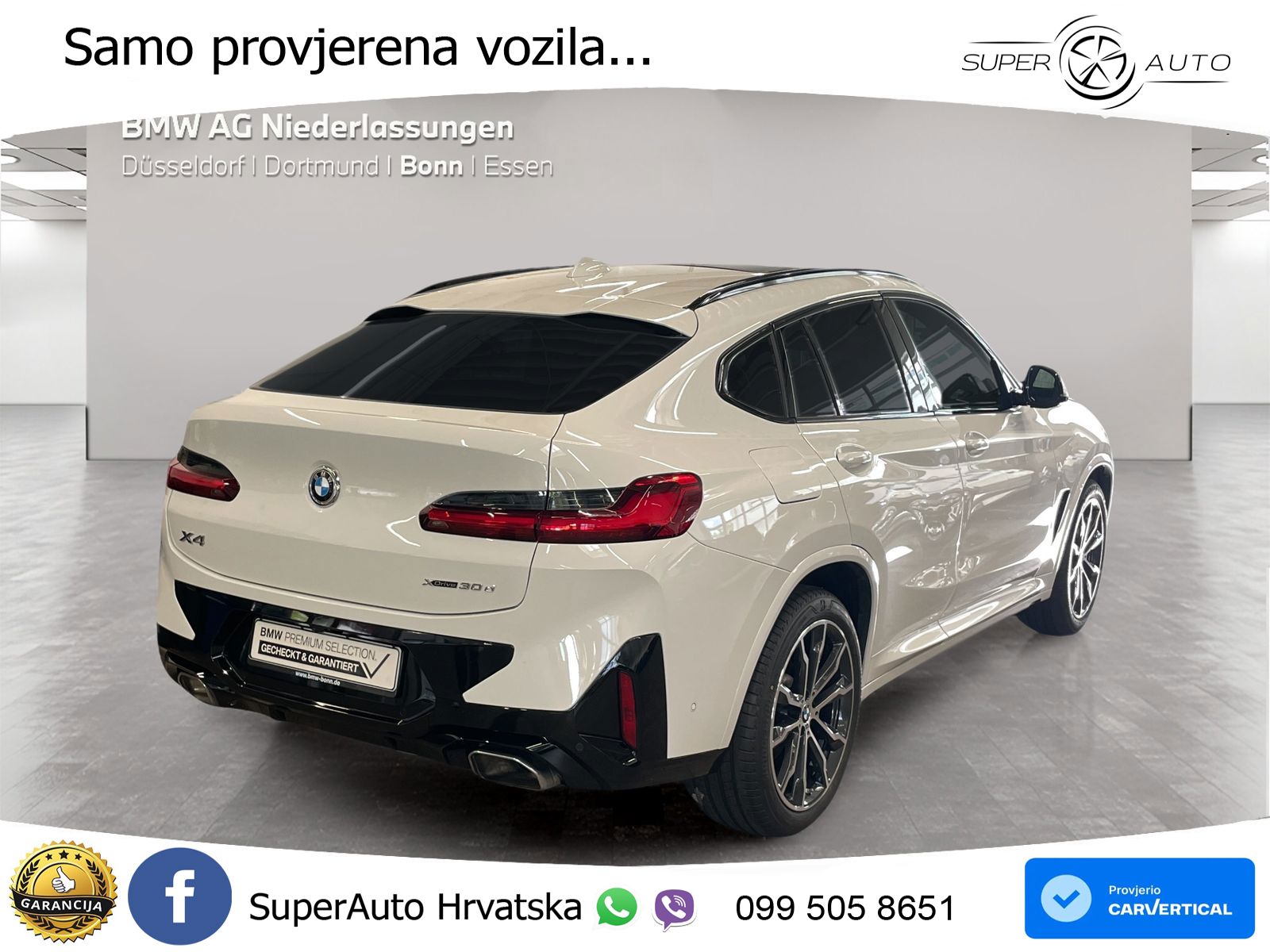 BMW X4 30d (286 KS) xDrive Steptronic M Sport LED+GR SJED+ACC