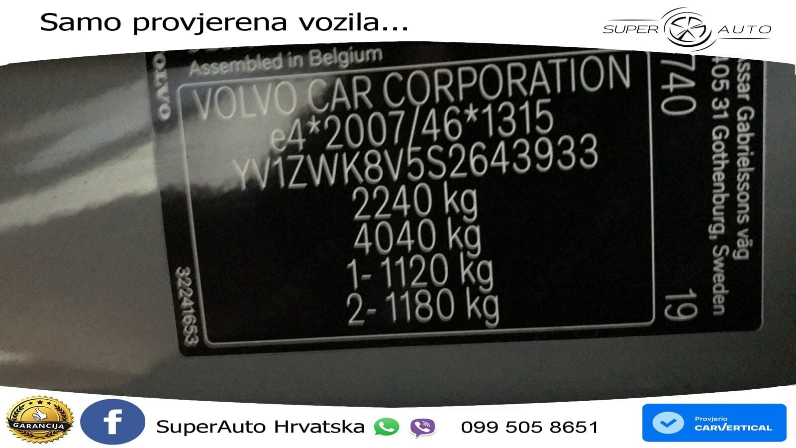Volvo V60 2.0 B4 Benzin DCT