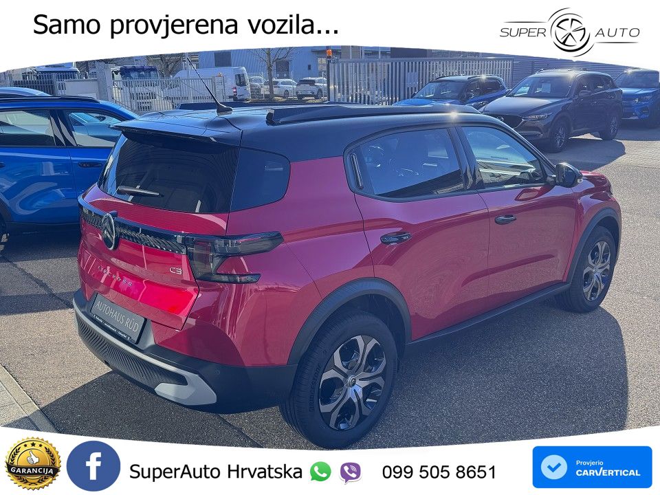 Citroen C3 Aircross 1.2 PureTech (101 KS) PLUS