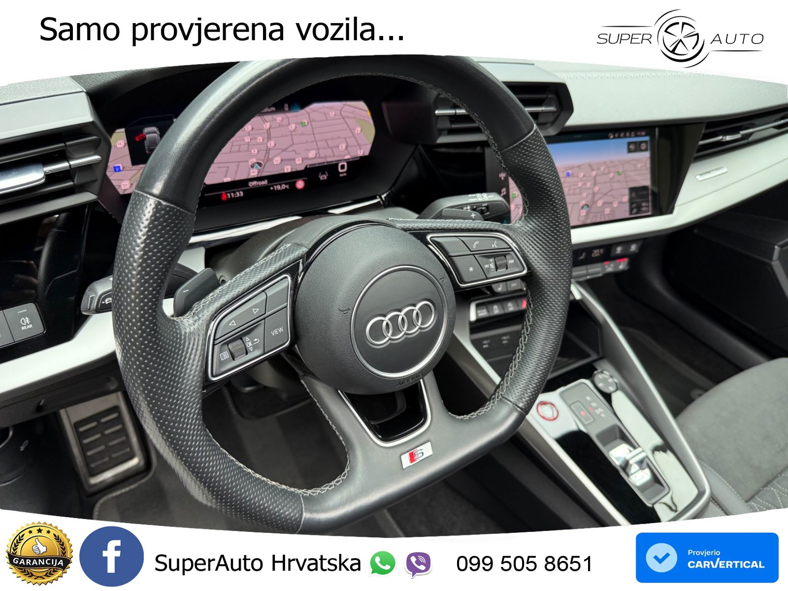 Audi S3 2.0 TFSI (310 KS) quattro S tronic LED+GR SJED+ACC