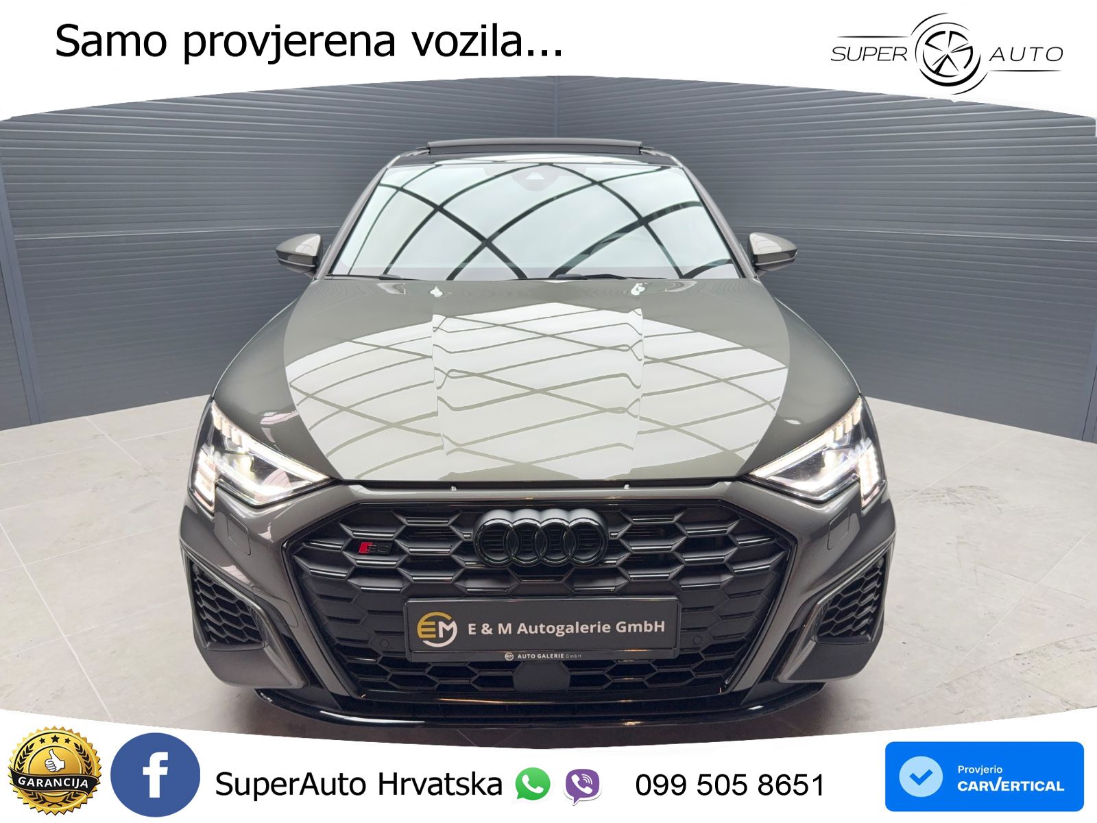 Audi S3 2.0 TFSI (310 KS) quattro S tronic LED+GR SJED+ACC